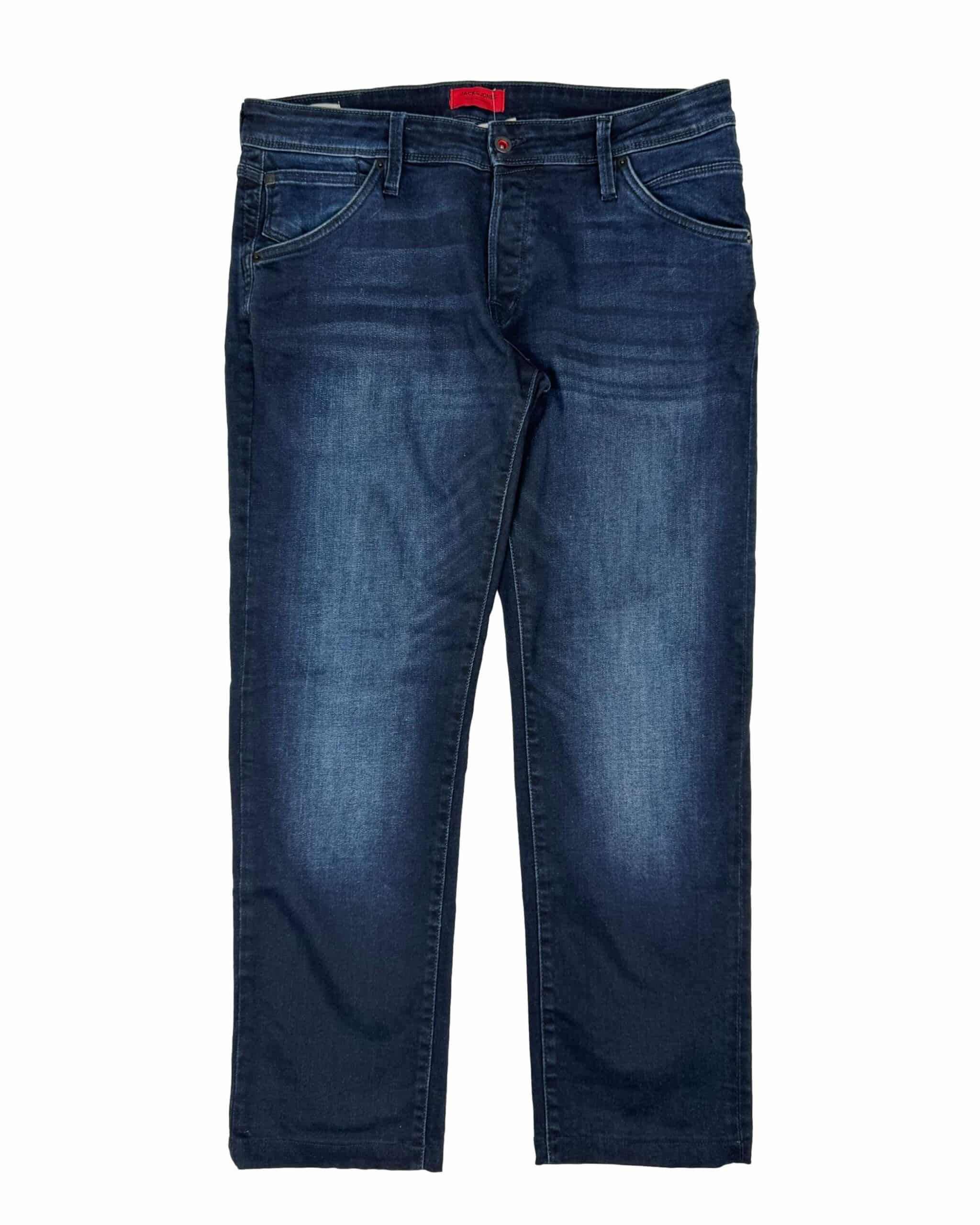 Vyriški mėlyni JACK & JONES džinsai, L