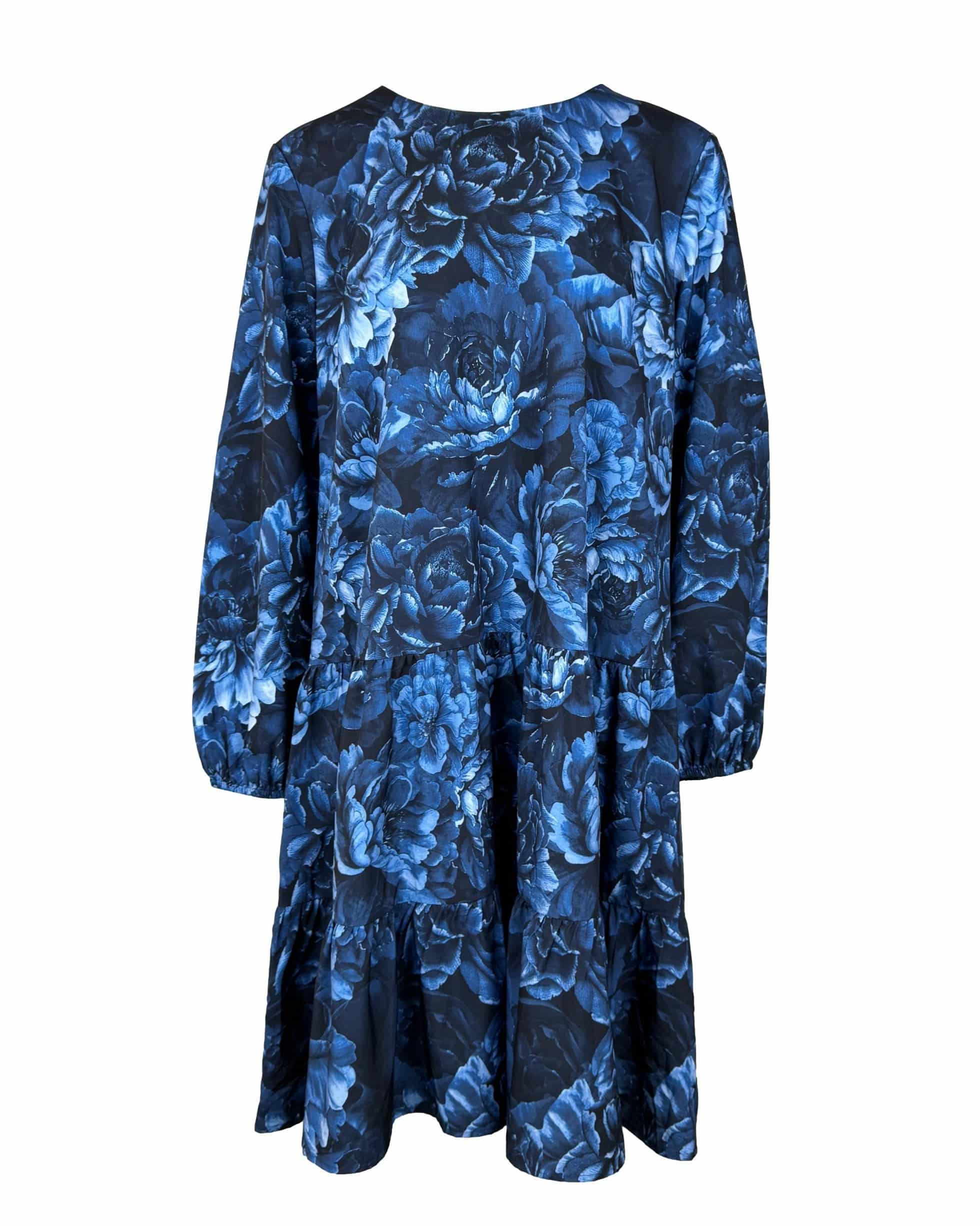 Mėlyna gėlėta ONE DRESS suknelė, L