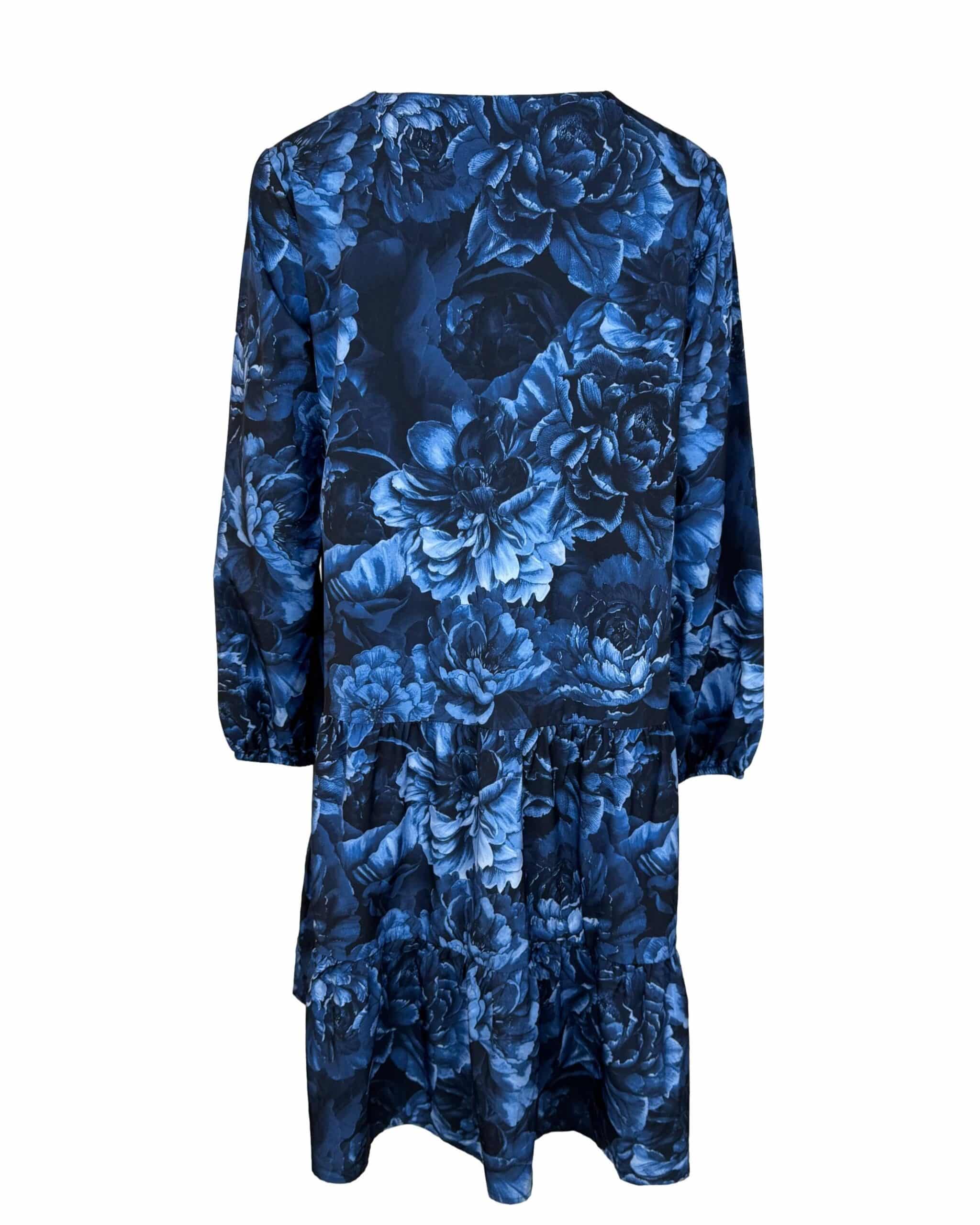 Mėlyna gėlėta ONE DRESS suknelė, L