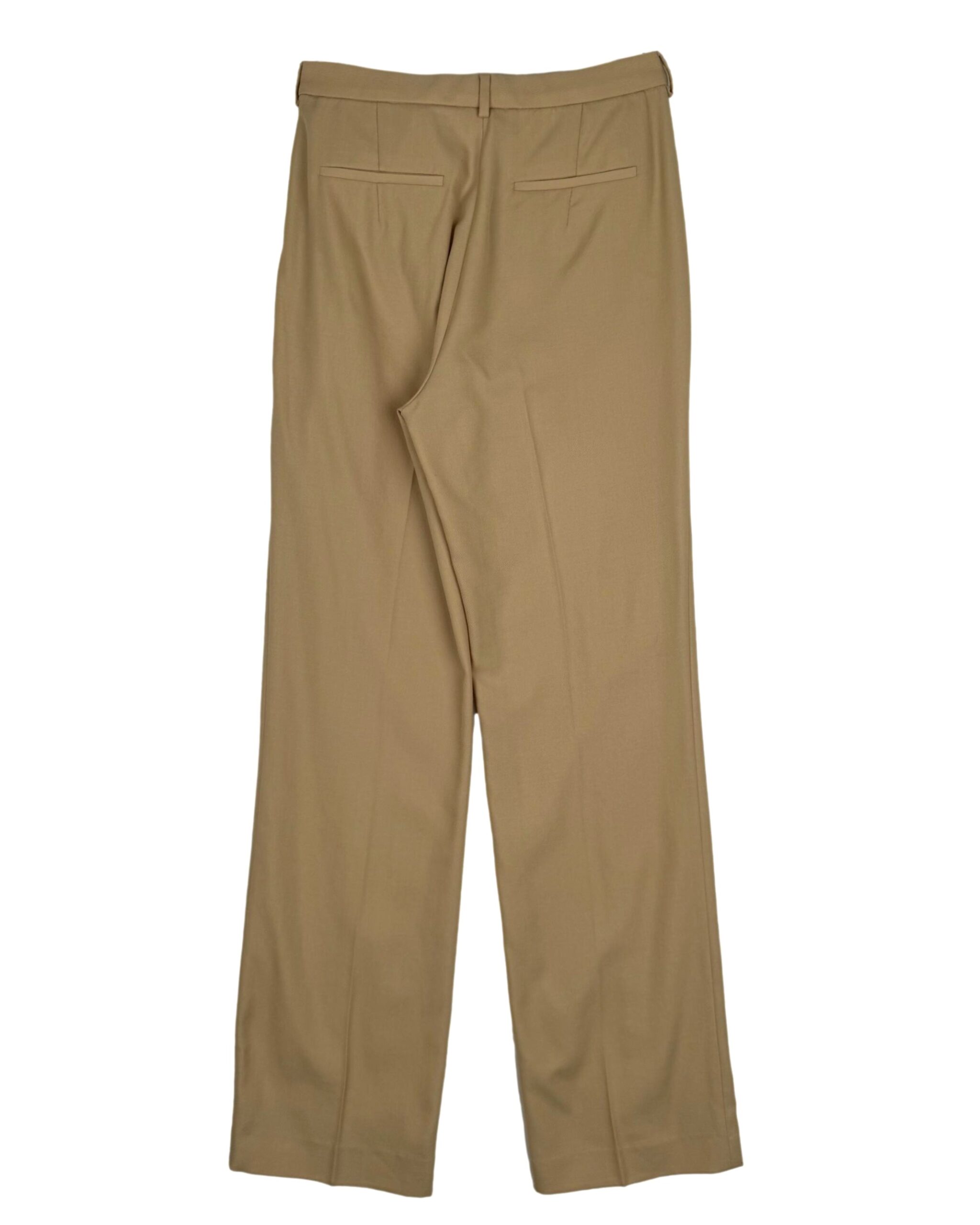 Gelsvos spalvos vilnonės MASSIMO DUTTI kelnės, XL, NAUJOS