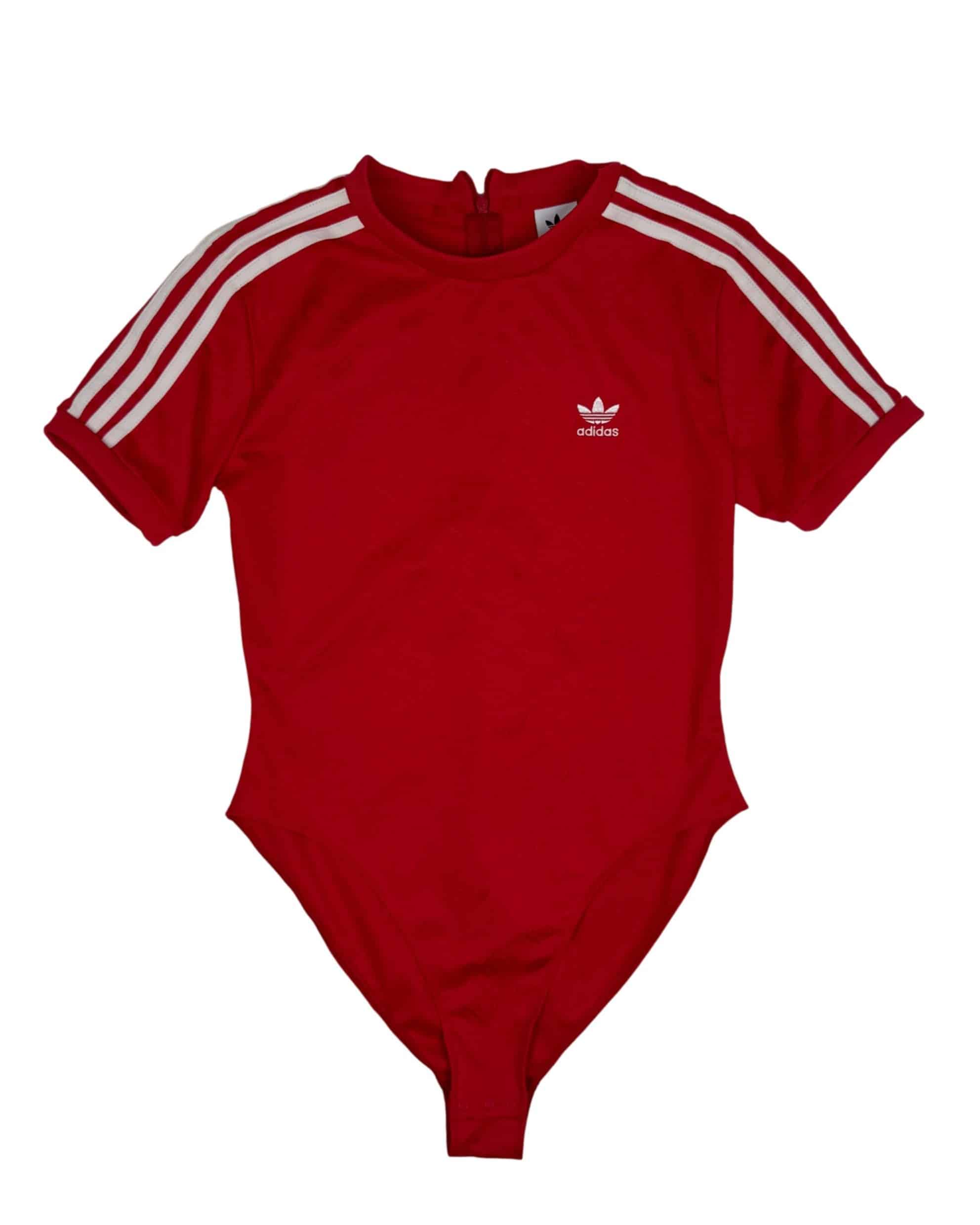 Raudona sportinė ADIDAS palaidinė, M