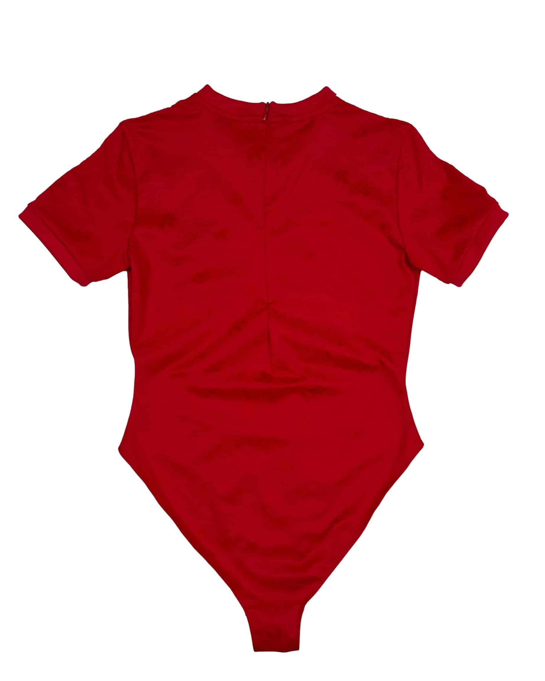 Raudona sportinė ADIDAS palaidinė, M