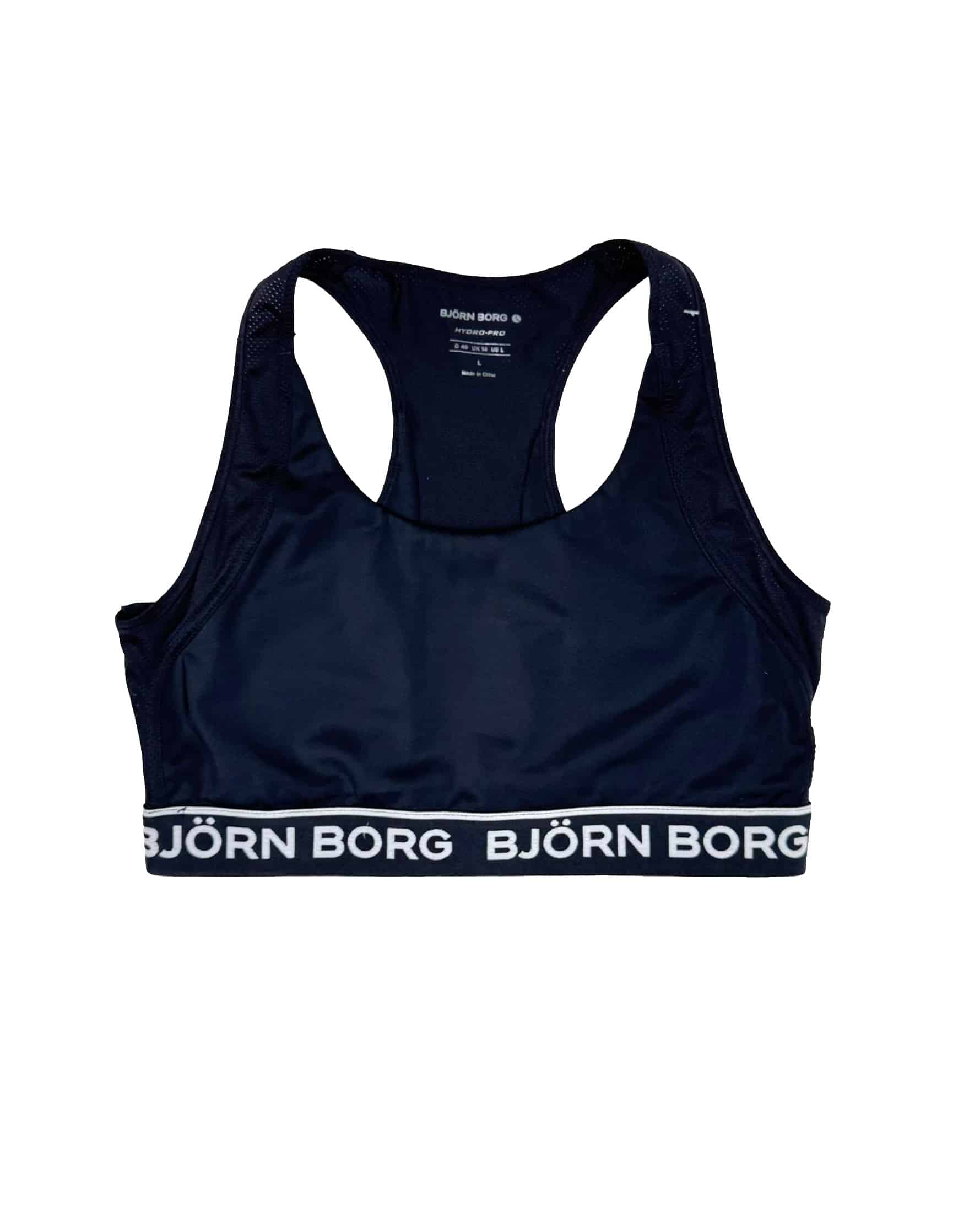 Juoda BJORN BORG sportinė liemenėlė, L