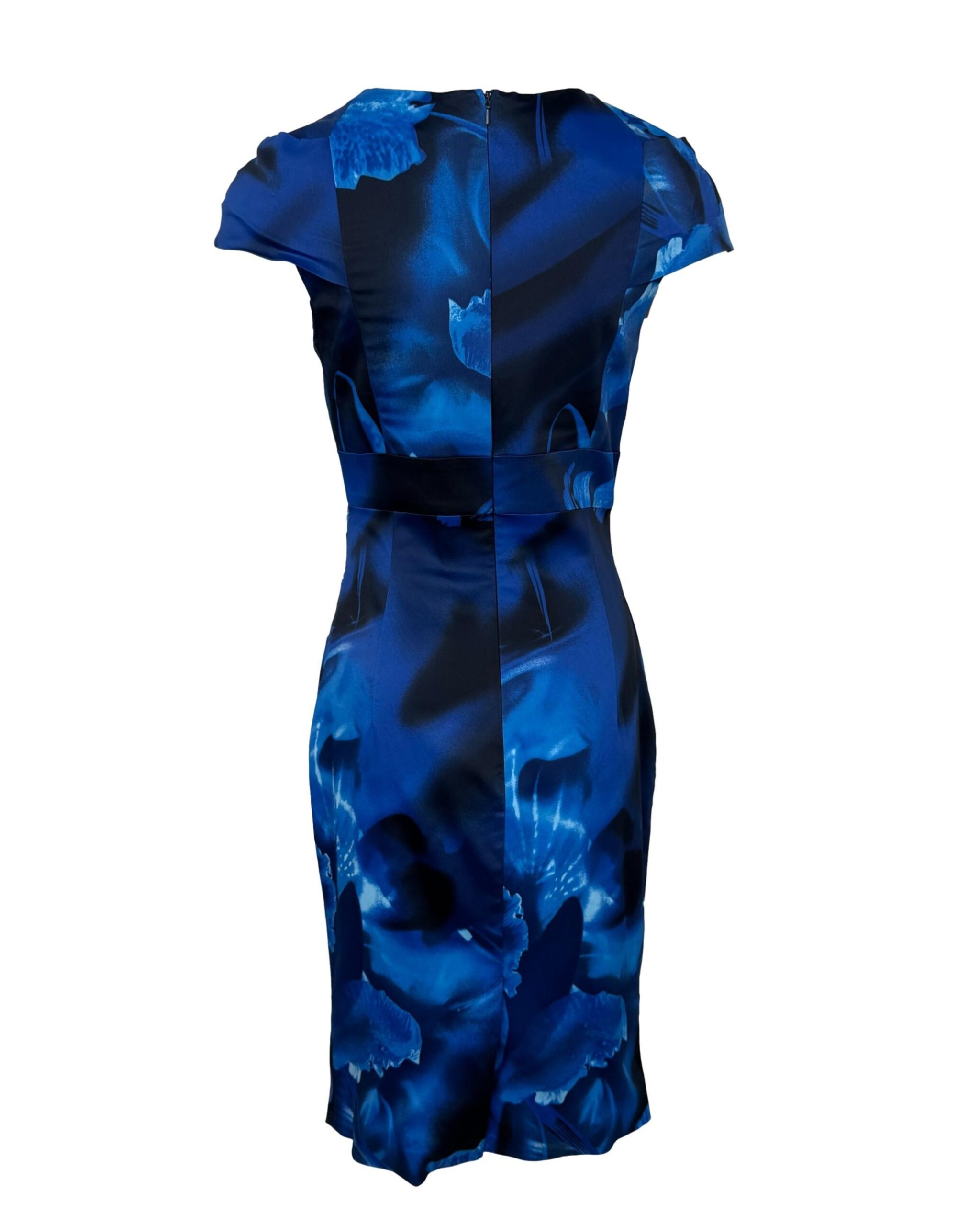 Mėlyna gėlėta KAREN MILLEN suknelė, S