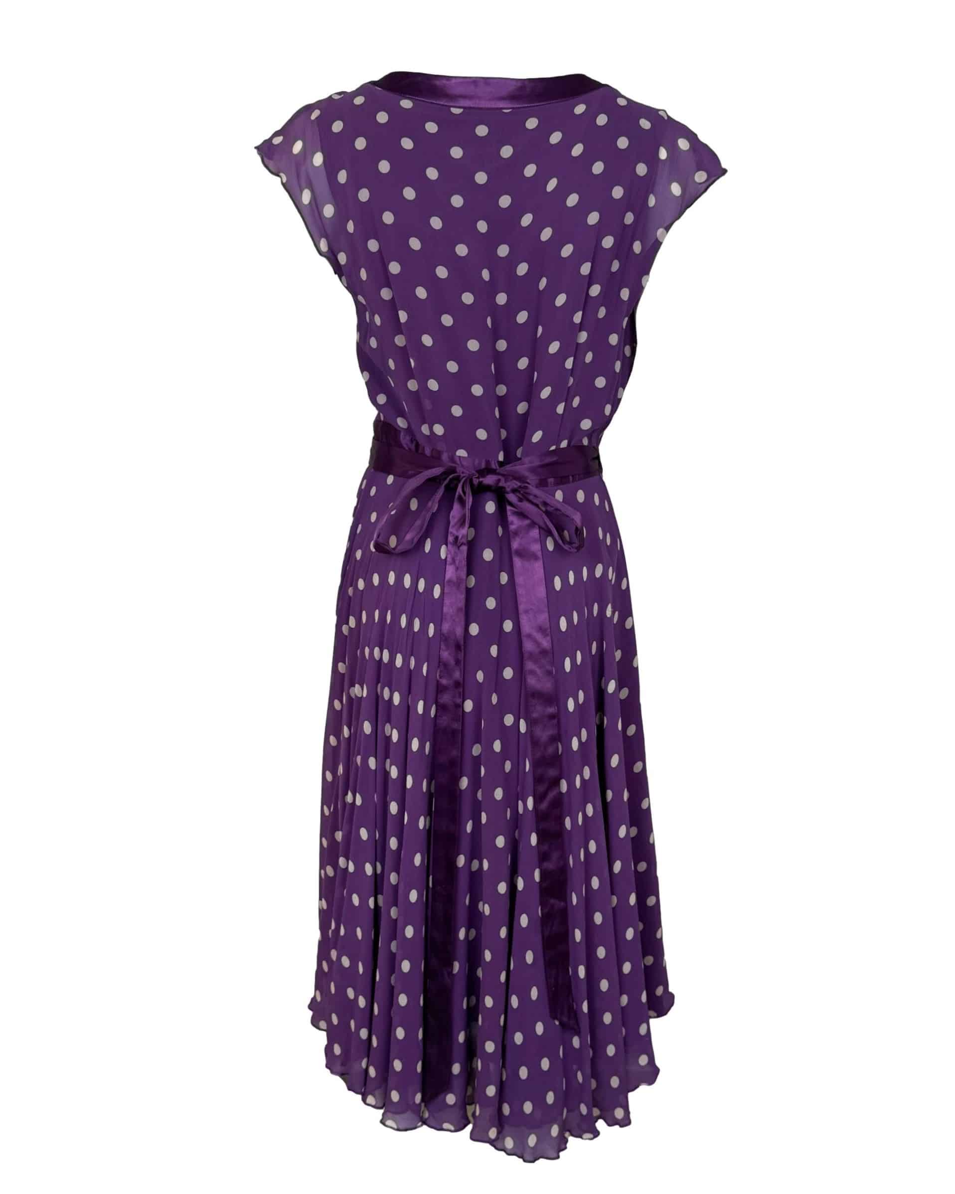 Violetinė šilkinė HOBBS suknelė, L