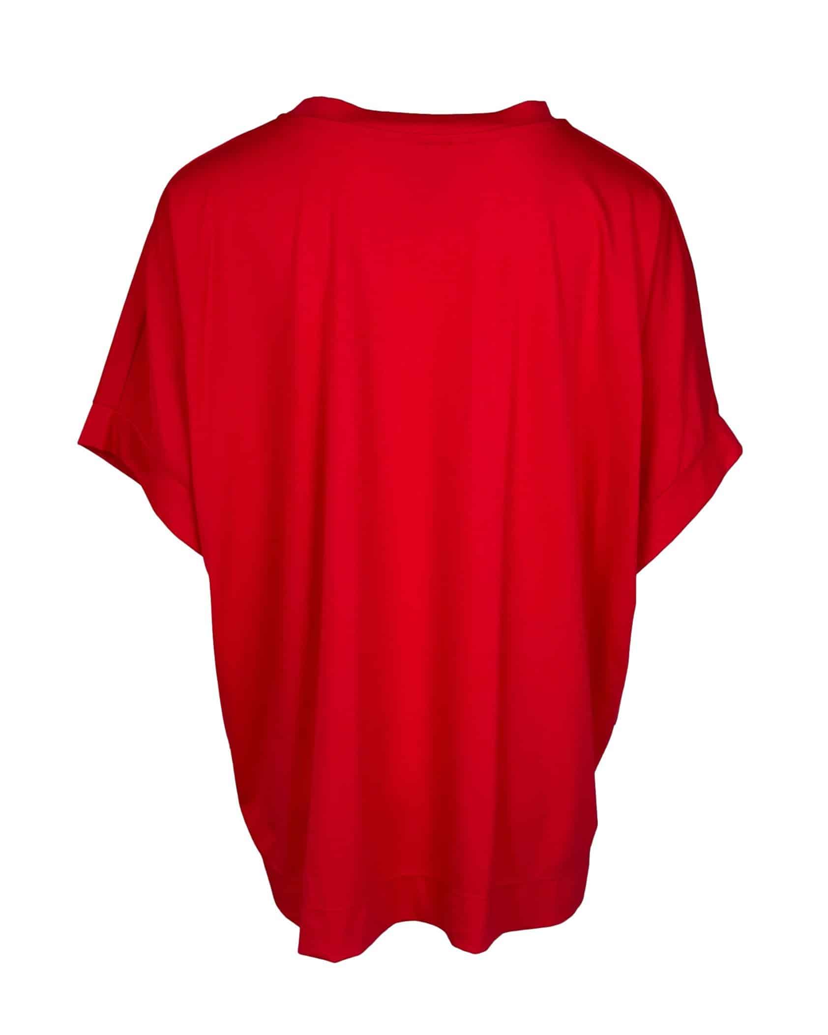 Raudona GIOYA & CO palaidinė, 3XL