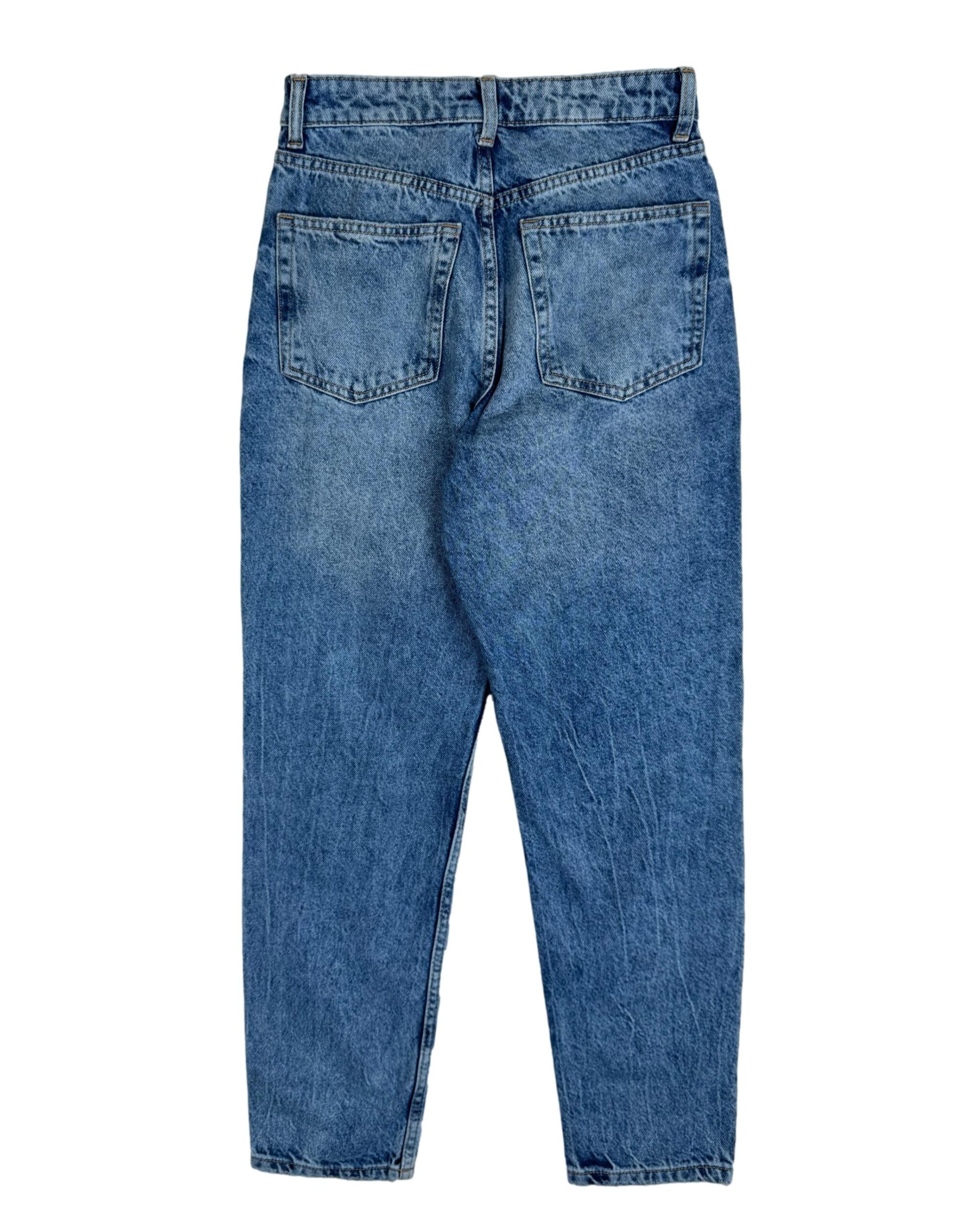 Mėlyni BERSHKA džinsai, S