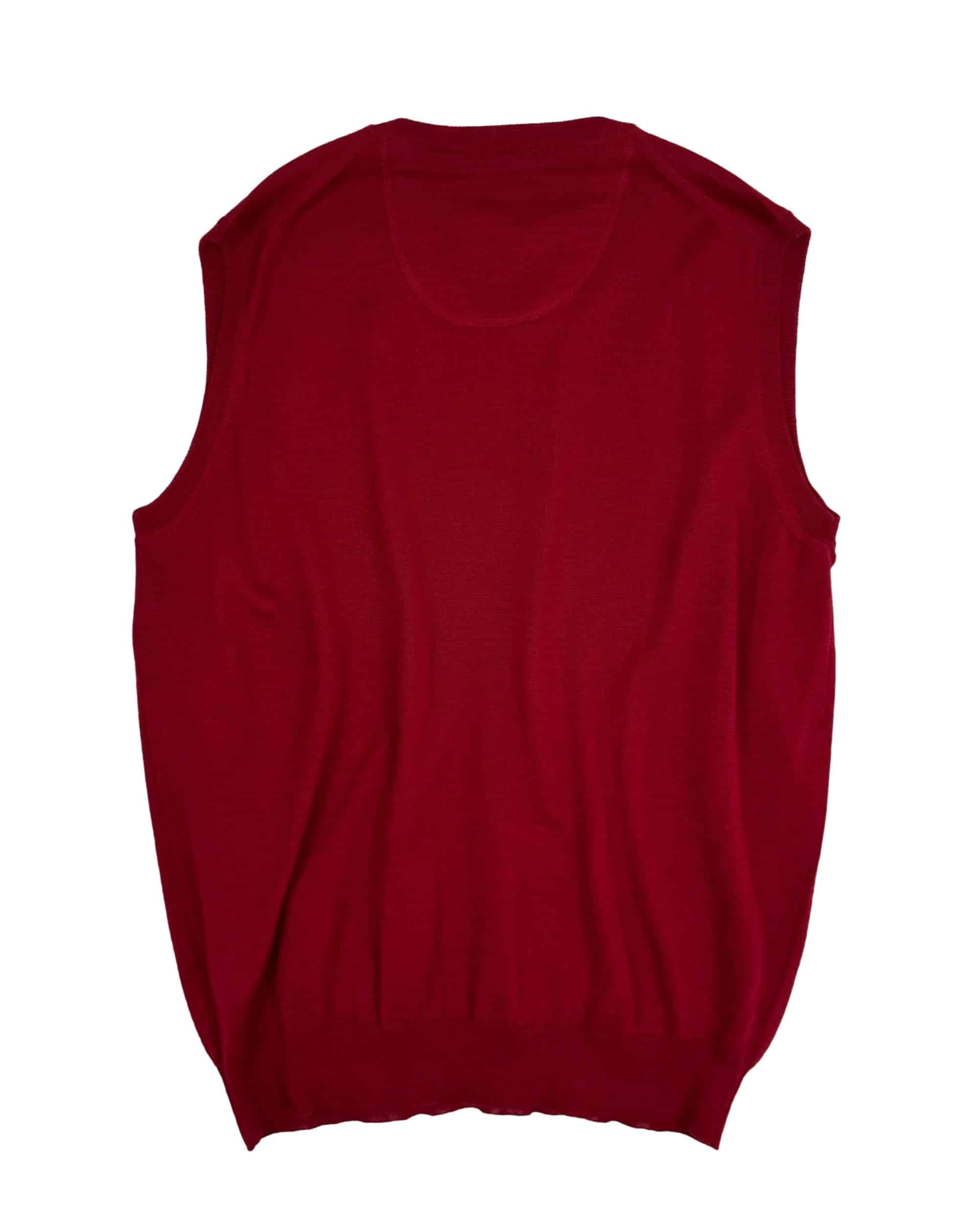 Vyriška raudona vilnos mišinio CHOICE liemenė, 3XL