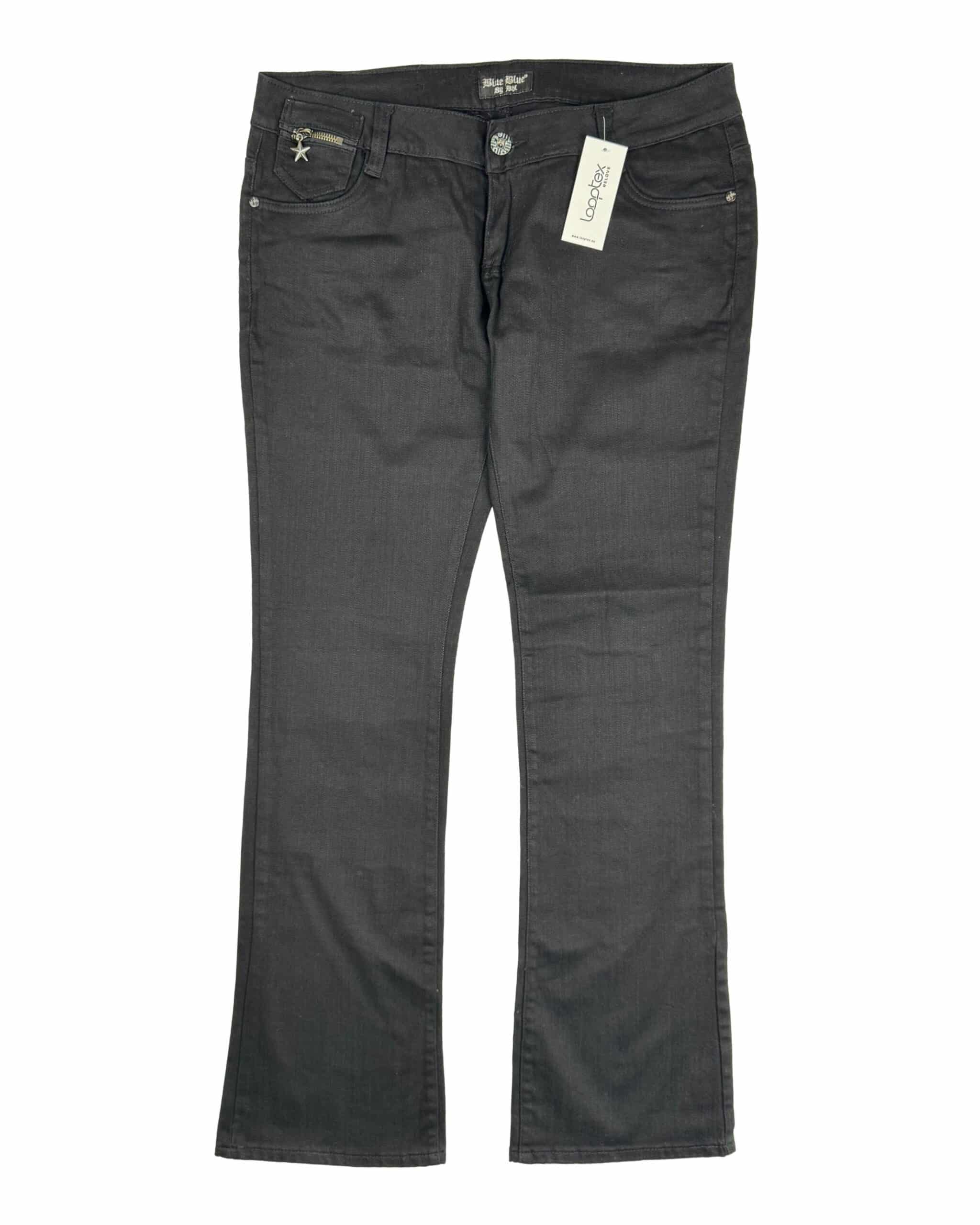 Juodi BLUE BLUE džinsai, XL, NAUJI