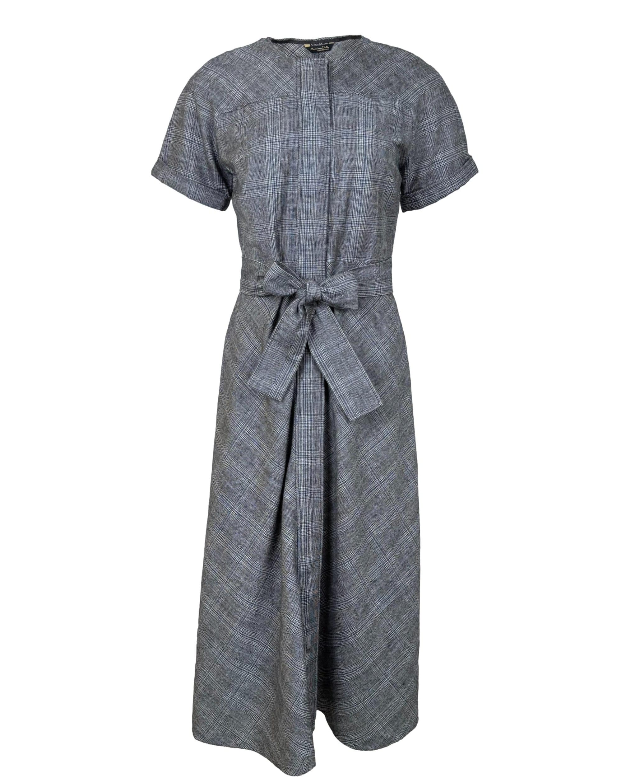 Pilka languota MASSIMO DUTTI suknelė, S