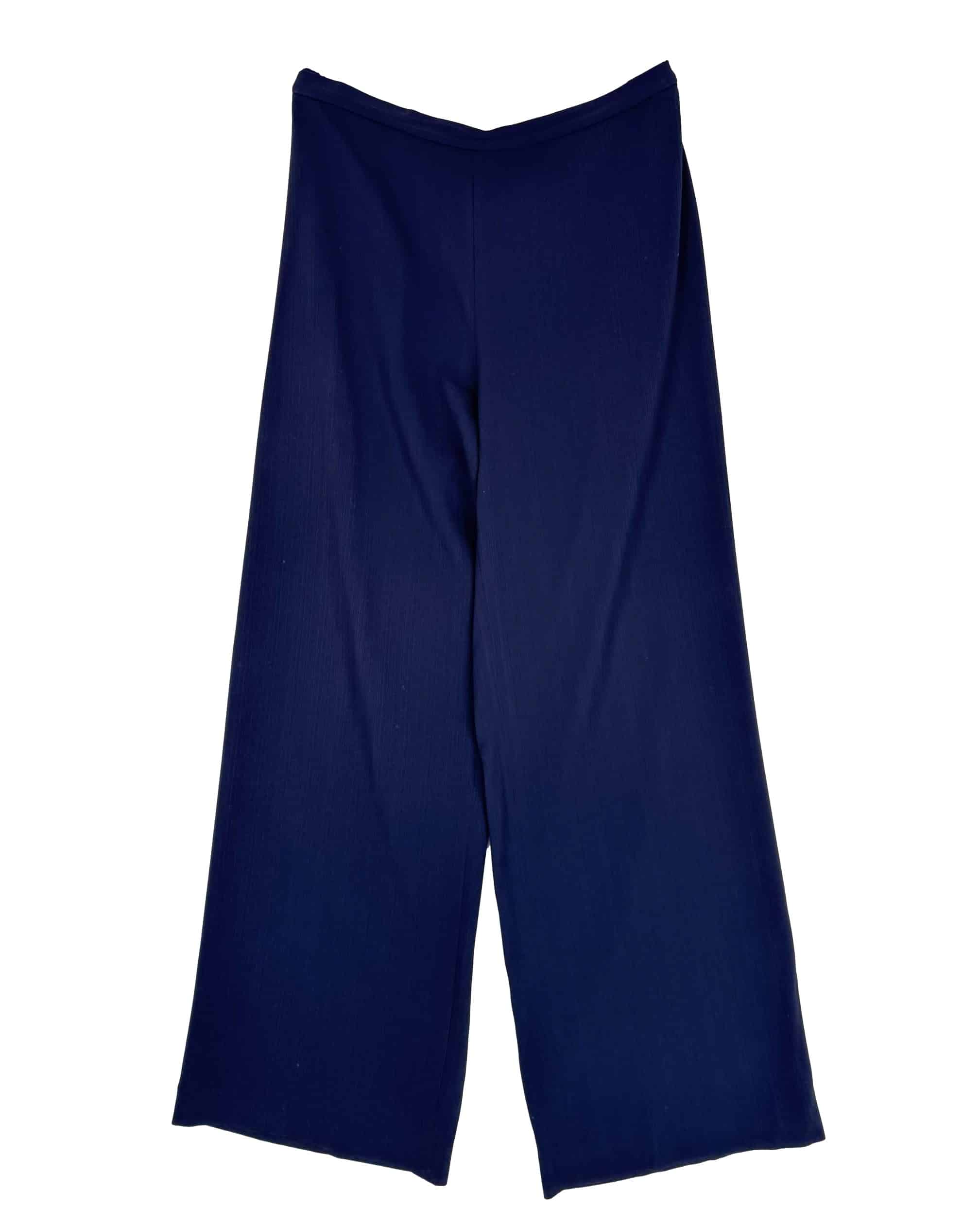 Juodos vintažinės MAXMARA kelnės, XXL
