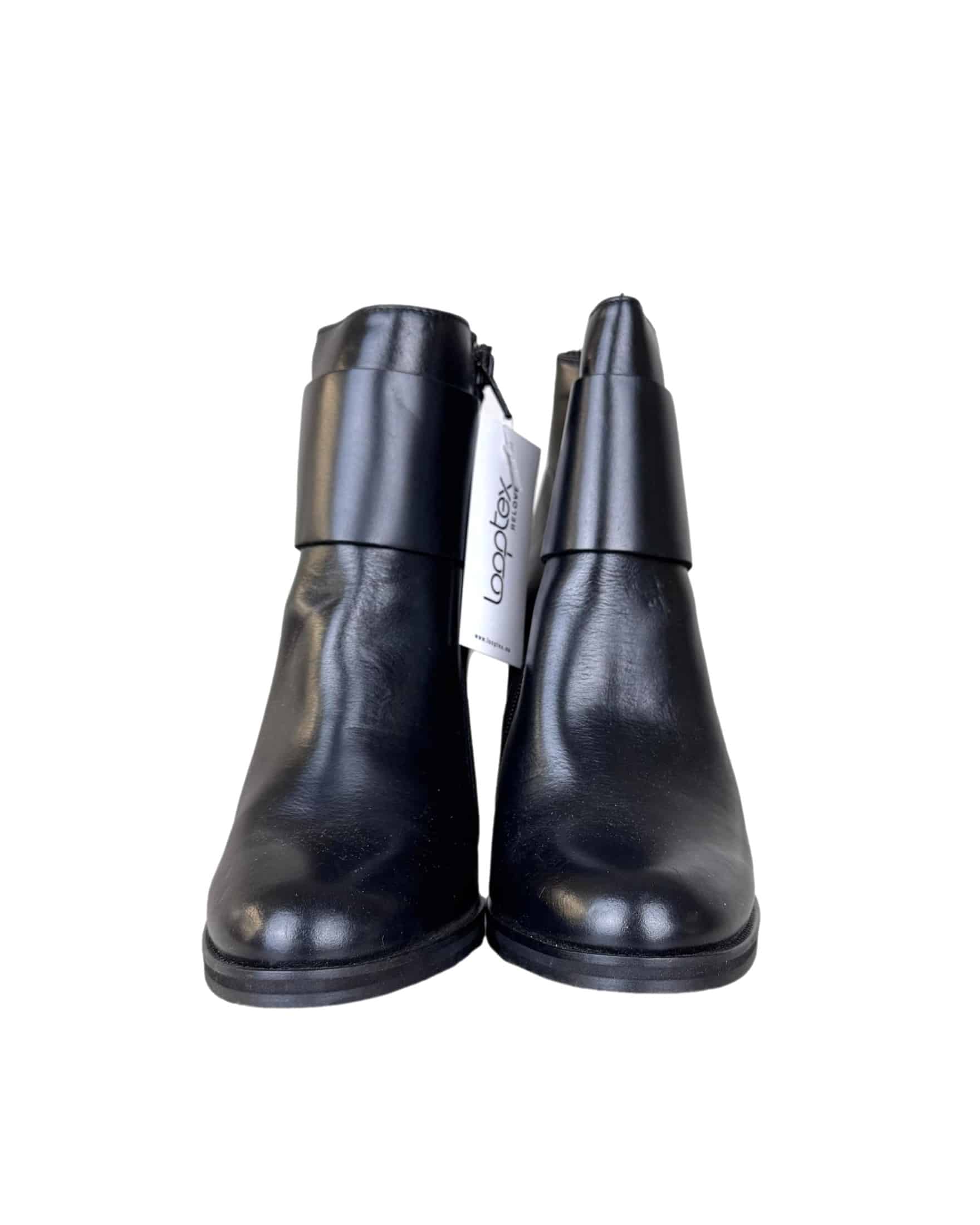 Juodi odiniai YAYA batai, 41 dydis