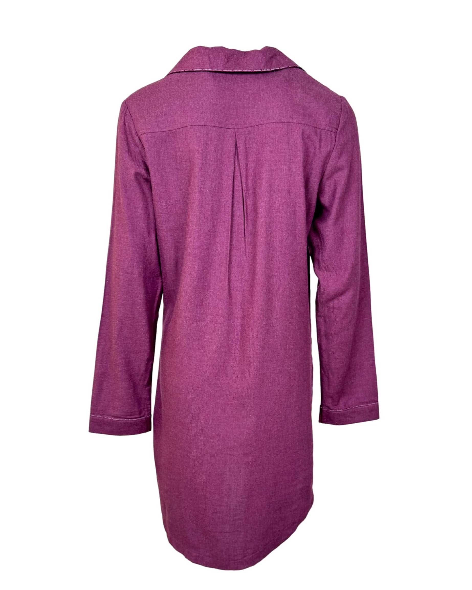 Bordo spalvos CALVIN KLEIN naktiniai marškiniai, M, NAUJI