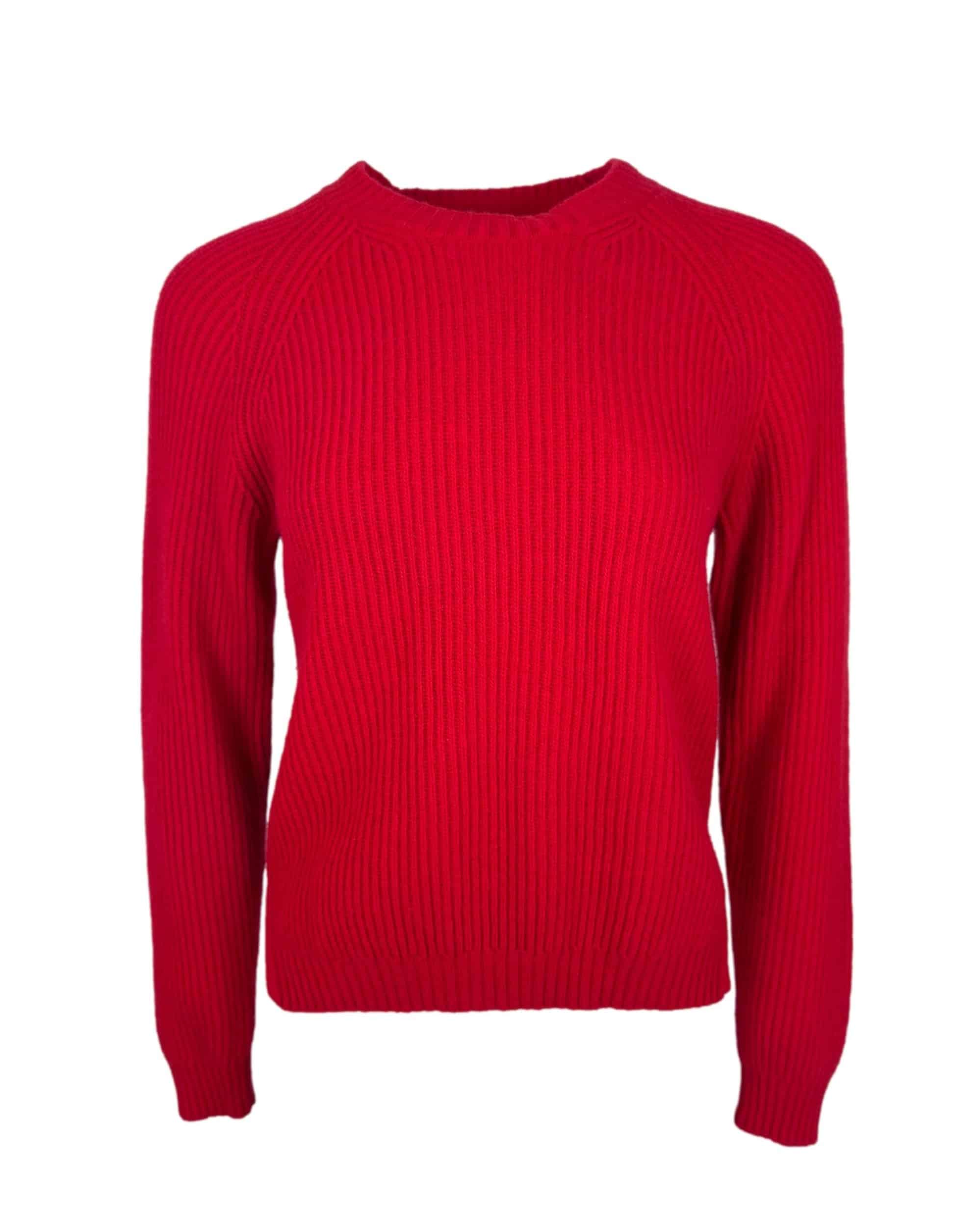 Raudonas MAXMARA megztinis, XS